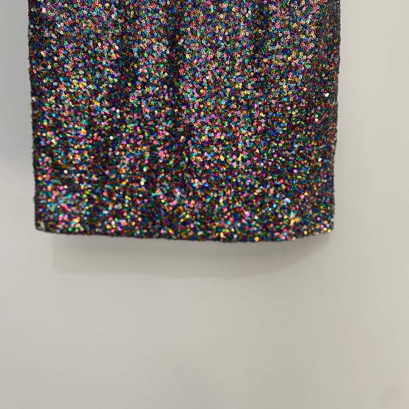 Gianni Bini S Multicolor Sequin Skirt - Picture 6 of 13